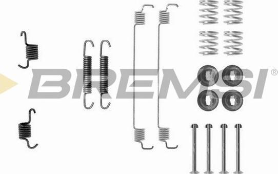 Bremsi SK0777 - Комплектуючі, барабанний гальмівний механізм autozip.com.ua