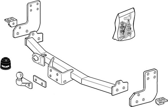 Brink 293200 - Причіпний обладнання autozip.com.ua