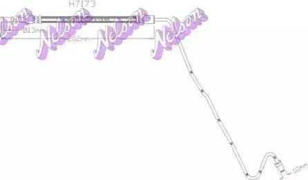 Brovex-Nelson H7173 - Гальмівний шланг autozip.com.ua