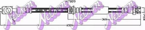 Brovex-Nelson H7809 - Гальмівний шланг autozip.com.ua