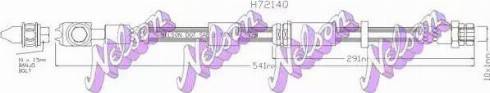 Brovex-Nelson H7214Q - Гальмівний шланг autozip.com.ua