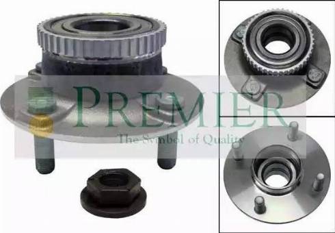 BRT Bearings BRT1226 - Маточина колеса autozip.com.ua