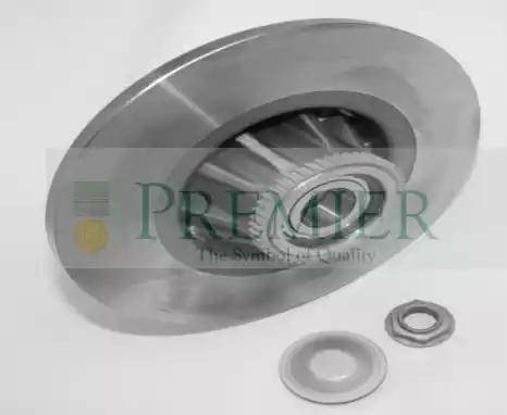 BRT Bearings PWK0830 - Гальмівний диск autozip.com.ua