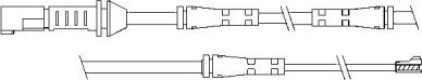 BSF 09055 - Сигналізатор, знос гальмівних колодок autozip.com.ua