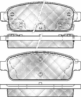 BSF 10959 - Гальмівні колодки, дискові гальма autozip.com.ua