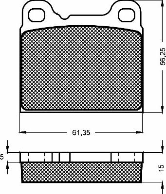 BSF 10479 - Гальмівні колодки, дискові гальма autozip.com.ua