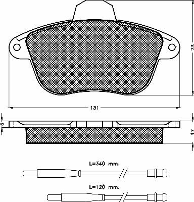 Ashika 500653 - Гальмівні колодки, дискові гальма autozip.com.ua