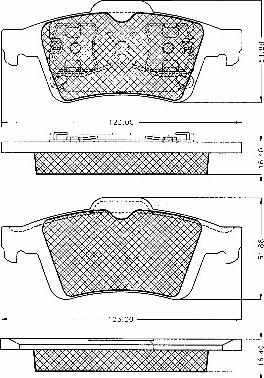 Valeo 301001 - Гальмівні колодки, дискові гальма autozip.com.ua