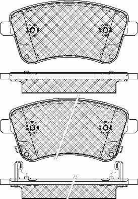 BSF 20058 - Гальмівні колодки, дискові гальма autozip.com.ua