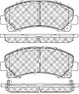 Protechnic PRP1564-3M - Гальмівні колодки, дискові гальма autozip.com.ua