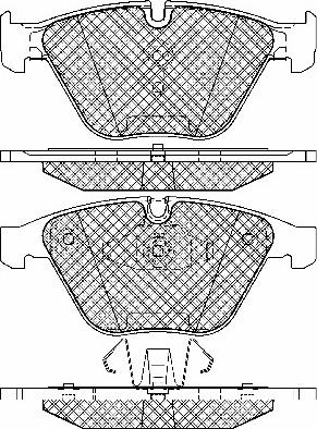 BSF 20021 - Гальмівні колодки, дискові гальма autozip.com.ua