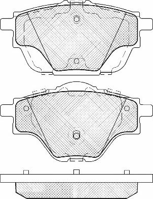 Brake Engineering PA1996 - Гальмівні колодки, дискові гальма autozip.com.ua