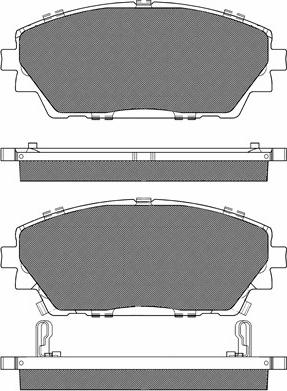 BSF 20293 - Гальмівні колодки, дискові гальма autozip.com.ua