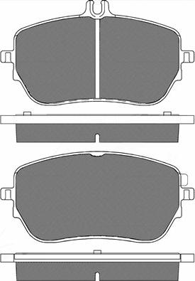 BSF 20256 - Гальмівні колодки, дискові гальма autozip.com.ua