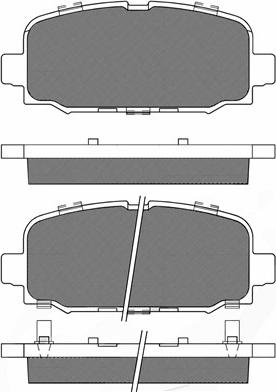 BSF 20262 - Гальмівні колодки, дискові гальма autozip.com.ua