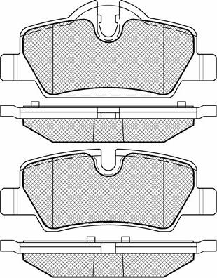 BSF 20218 - Гальмівні колодки, дискові гальма autozip.com.ua