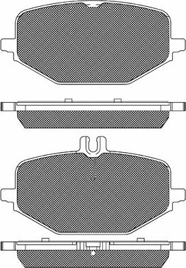 BSF 20274 - Гальмівні колодки, дискові гальма autozip.com.ua