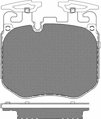 Triscan P 06 106 - Гальмівні колодки, дискові гальма autozip.com.ua
