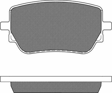 BSF 20271 - Гальмівні колодки, дискові гальма autozip.com.ua