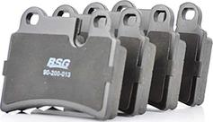 BSG BSG 90-200-013 - Гальмівні колодки, дискові гальма autozip.com.ua