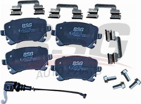 BSG BSG 90-202-008 - Гальмівні колодки, дискові гальма autozip.com.ua