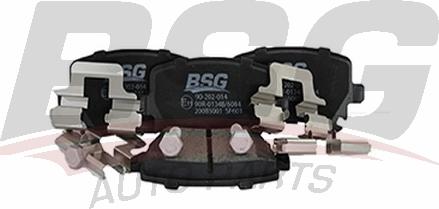 BSG BSG 90-202-014 - Гальмівні колодки, дискові гальма autozip.com.ua