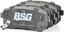 BSG BSG 40-200-001 - Гальмівні колодки, дискові гальма autozip.com.ua