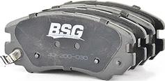 BSG BSG 40-200-030 - Гальмівні колодки, дискові гальма autozip.com.ua