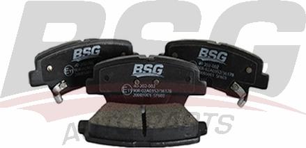 BSG BSG 40-202-002 - Гальмівні колодки, дискові гальма autozip.com.ua