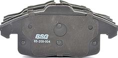 BSG BSG 65-200-004 - Гальмівні колодки, дискові гальма autozip.com.ua