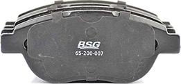 BSG BSG 65-200-007 - Гальмівні колодки, дискові гальма autozip.com.ua