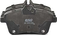 BSG BSG 60-200-046 - Гальмівні колодки, дискові гальма autozip.com.ua