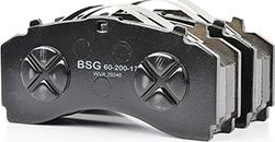 BSG BSG 60-200-017 - Гальмівні колодки, дискові гальма autozip.com.ua
