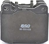 BSG BSG 60-200-035 - Гальмівні колодки, дискові гальма autozip.com.ua