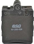 BSG BSG 60-200-024 - Гальмівні колодки, дискові гальма autozip.com.ua