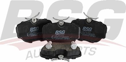 BSG BSG 60-202-015 - Гальмівні колодки, дискові гальма autozip.com.ua
