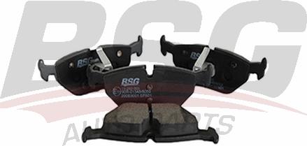 BSG BSG 15-202-005 - Гальмівні колодки, дискові гальма autozip.com.ua