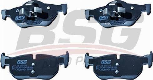 BSG BSG 15-202-015 - Гальмівні колодки, дискові гальма autozip.com.ua