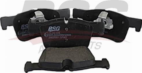 BSG BSG 15-202-028 - Гальмівні колодки, дискові гальма autozip.com.ua