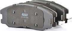 BSG BSG 16-200-001 - Гальмівні колодки, дискові гальма autozip.com.ua