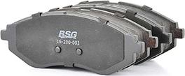 BSG BSG 16-200-003 - Гальмівні колодки, дискові гальма autozip.com.ua