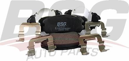BSG BSG 16-202-017 - Гальмівні колодки, дискові гальма autozip.com.ua