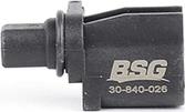 BSG BSG 30-840-026 - Датчик ABS, частота обертання колеса autozip.com.ua
