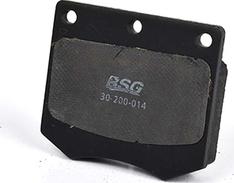 BSG BSG 30-200-014 - Гальмівні колодки, дискові гальма autozip.com.ua