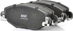 BSG BSG 30-200-026 - Гальмівні колодки, дискові гальма autozip.com.ua