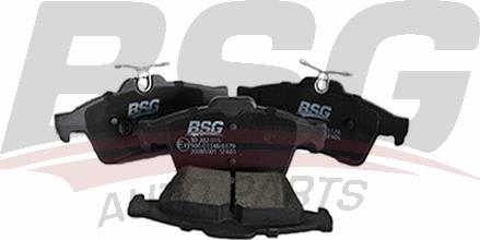 BSG BSG 30-202-015 - Гальмівні колодки, дискові гальма autozip.com.ua