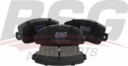 BSG BSG 25-202-003 - Гальмівні колодки, дискові гальма autozip.com.ua