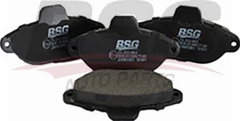 BSG BSG 25-202-002 - Гальмівні колодки, дискові гальма autozip.com.ua