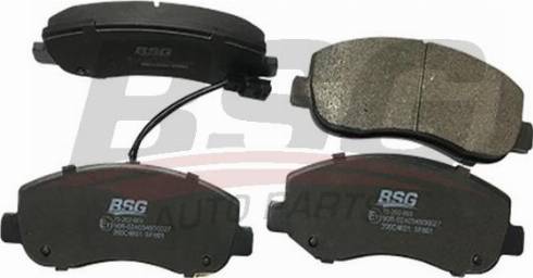 BSG BSG 75-202-003 - Гальмівні колодки, дискові гальма autozip.com.ua