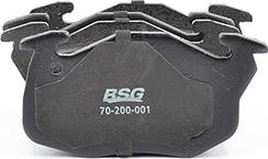 BSG BSG 70-200-001 - Гальмівні колодки, дискові гальма autozip.com.ua